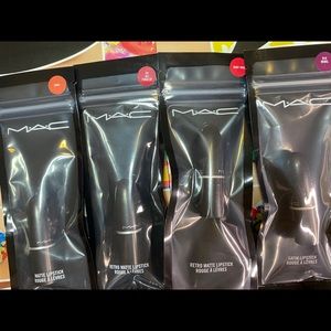 MAC Mini Lipsticks: lot of 4